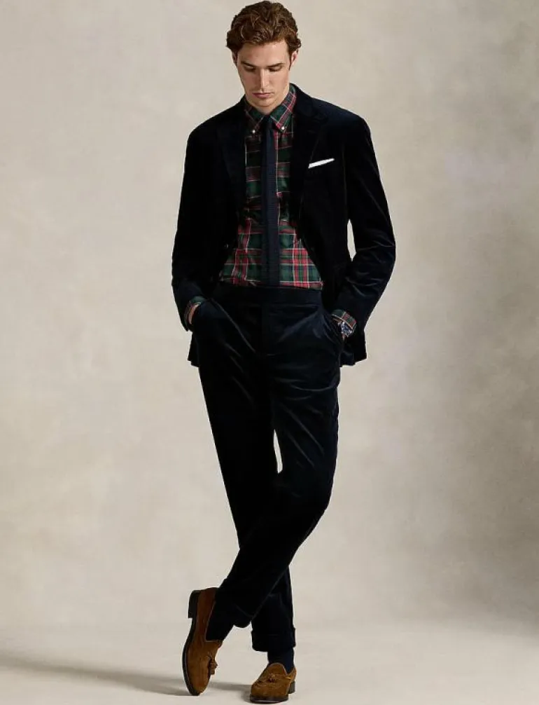 Custom Fit Plaid Twill Shirt - Rutiga skjortor