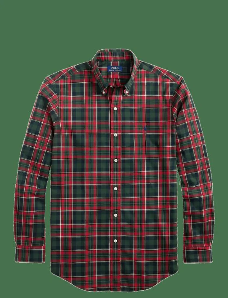 Custom Fit Plaid Twill Shirt - Rutiga skjortor