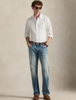Custom Fit Stretch Oxford Shirt - Oxford-skjortor