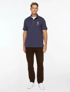Custom Slim Polo Bear Mesh Polo Shirt - Kortärmade pikéer