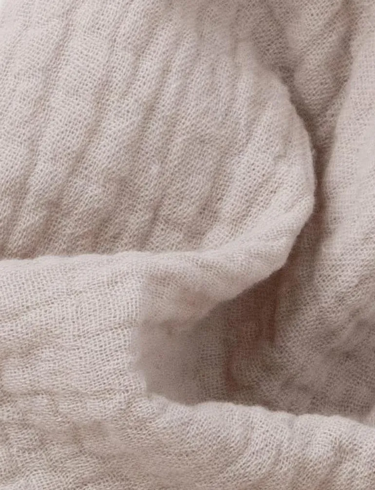Diinglisar, Snuttefilt, Kanin, Muslin, greige - Muslindukar
