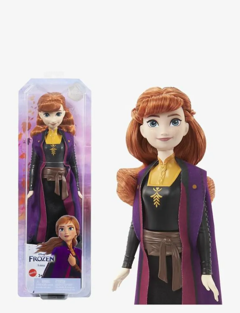 Disney Frozen Anna Fashion Doll and Accessory Toy Inspired by the Movie 2 - Dockor