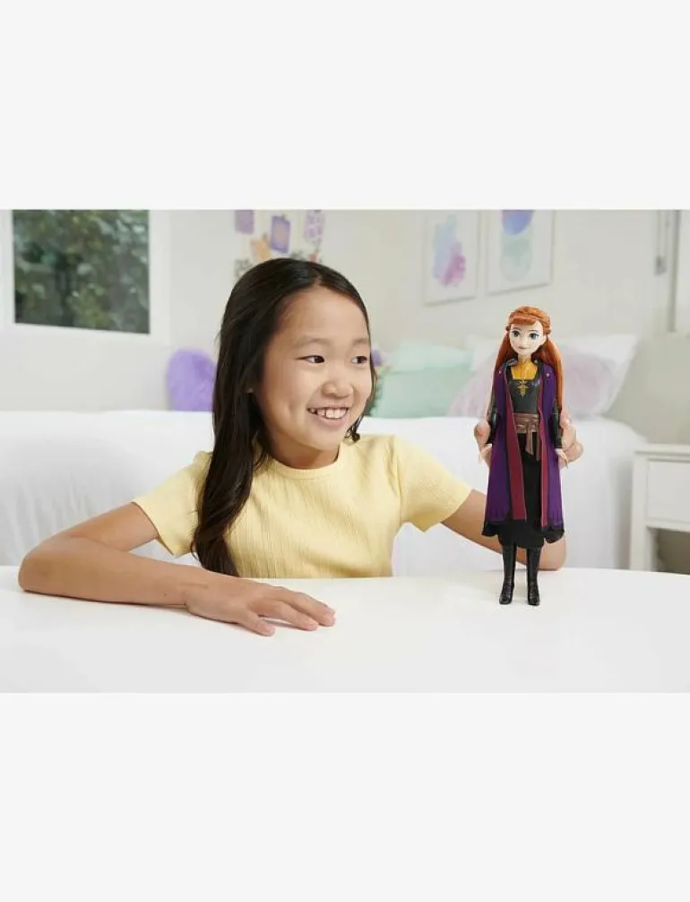 Disney Frozen Anna Fashion Doll and Accessory Toy Inspired by the Movie 2 - Dockor