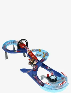 Disney Pixar Cars Global Racers Cup GRC Jumping Raceway Playset - Bilbanor