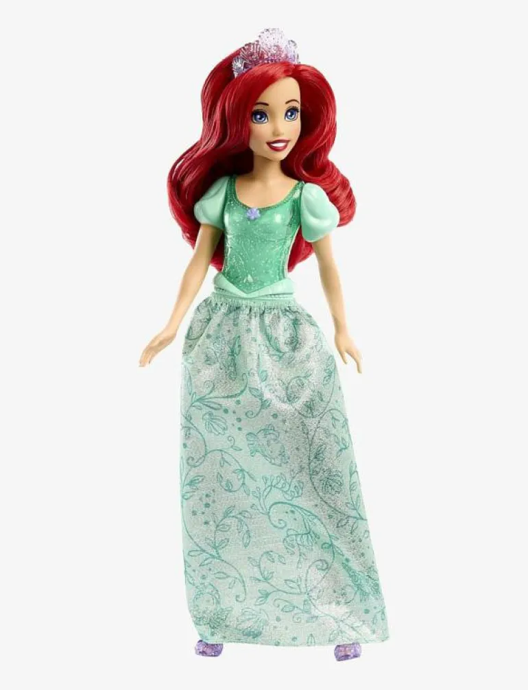 Disney Princess Ariel Doll with Sparkling Fashion & Accessories, Inspired by The Little Mermaid - Dockor