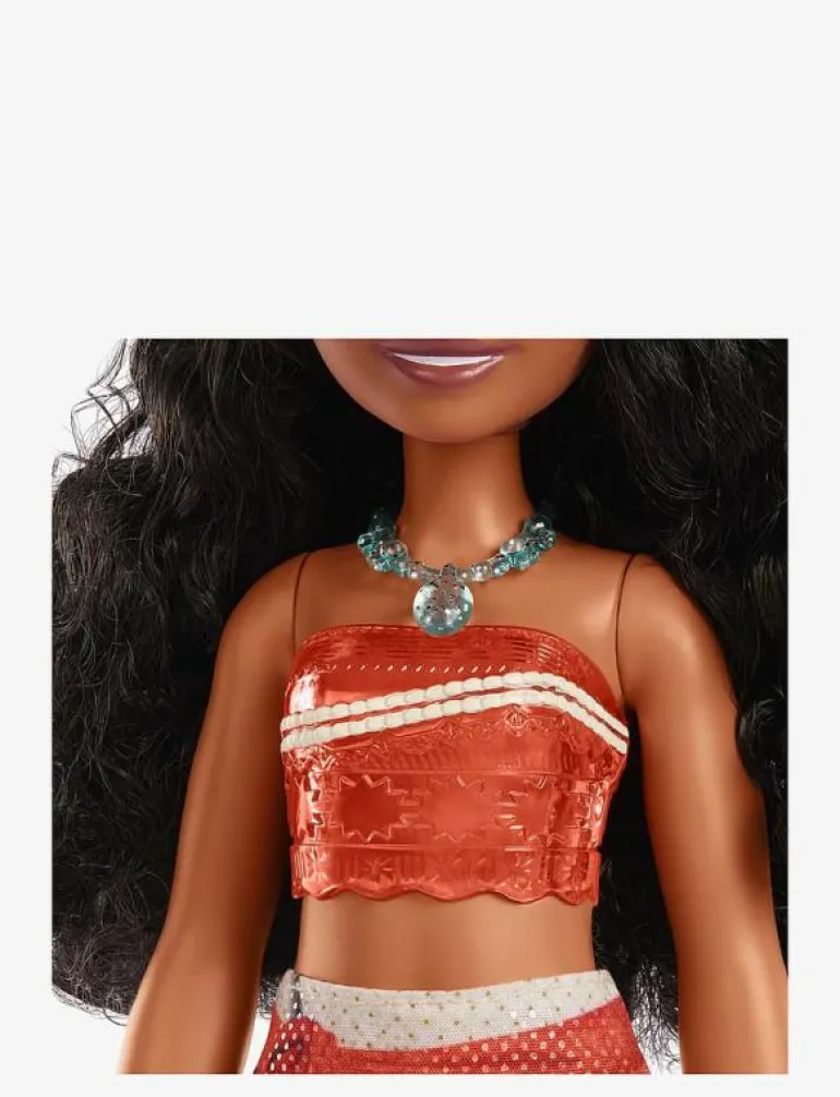 Disney Princess Moana Doll with Sparkling Fashion & Accessories, Inspired by Disney Movie - Dockor