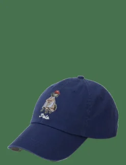 Dog-Embroidered Twill Ball Cap - Kepsar