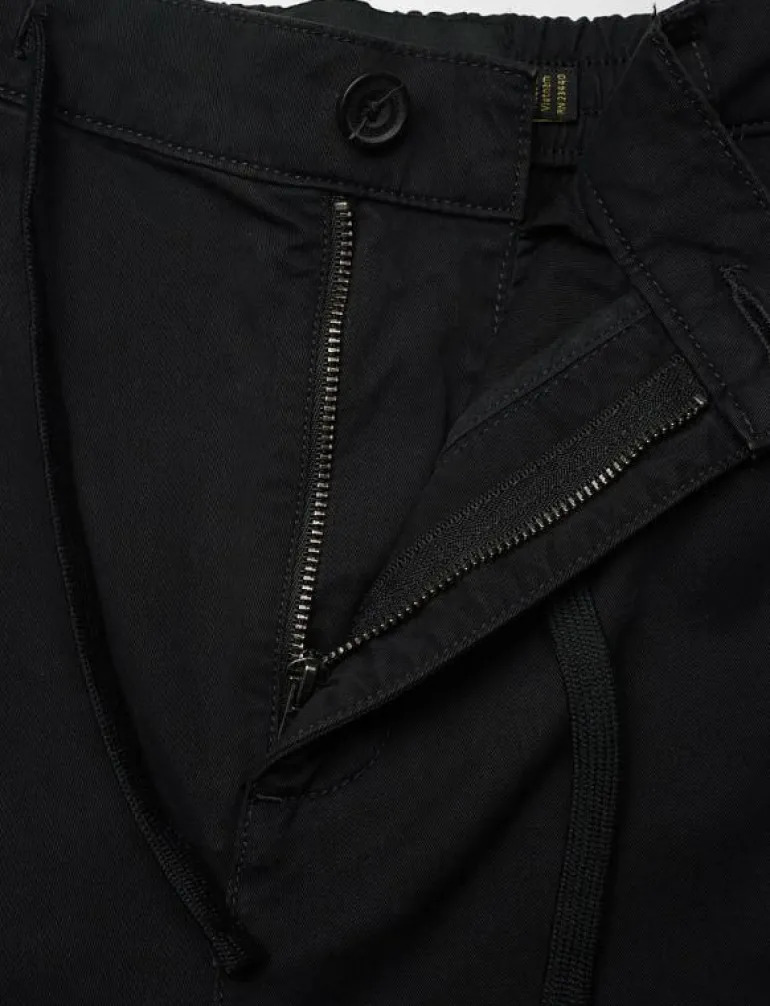 Drawstring Tapered Chino - Chinos