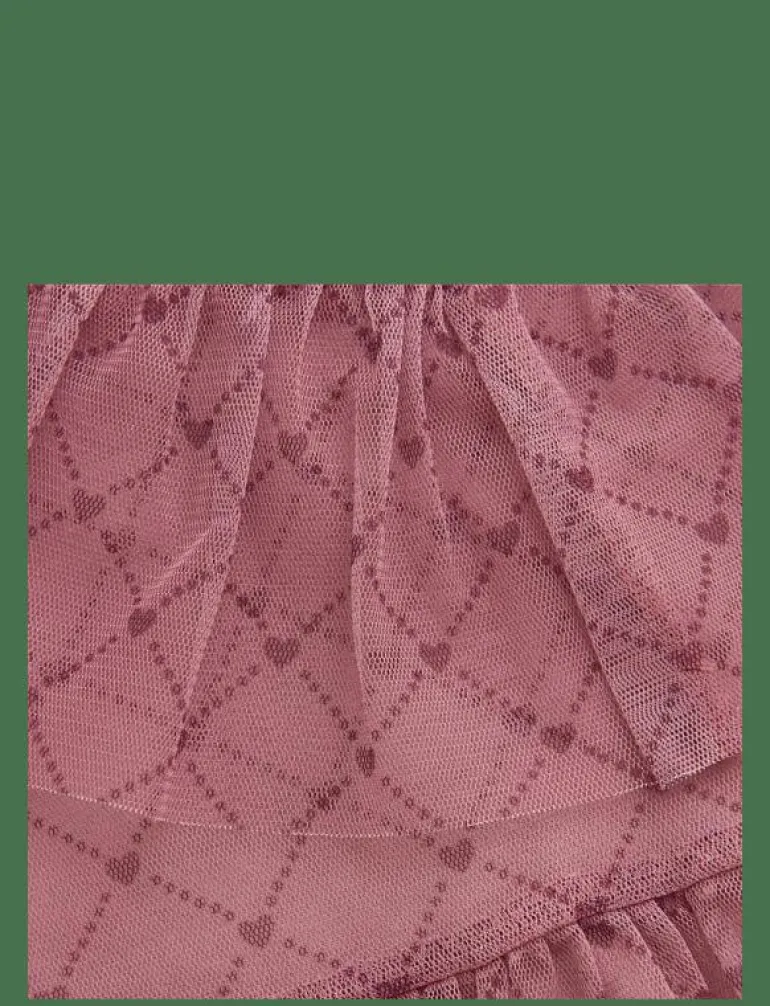 Dress Heart Mesh - Ärmlösa vardagsklänningar