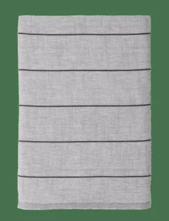 Duk 140x270 Line Light Grey/Ash - Dukar & löpare