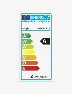 e3 LED Proxima E14 925 85lm S2D Dimmable 3-PAK - Glödlampor