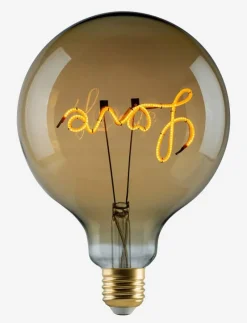 e3 LED Vintage 920 "Love" base up Golden Dimmable - Glödlampor