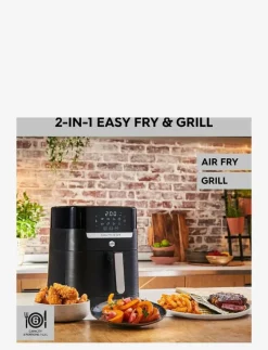 Easy Fry & Grill Precision 2in1 Svart - Air fryer - Air fryers