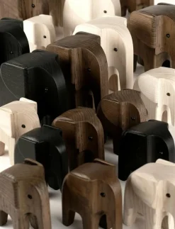Elephant - Träfigurer