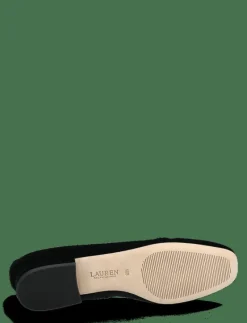 Emellie Logo Velvet Ballet Flat - Ballerinas