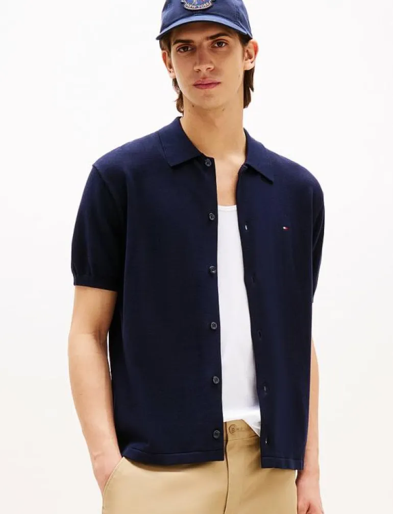 ESSENTIAL COTTON SS OVER SHIRT - Kortärmade