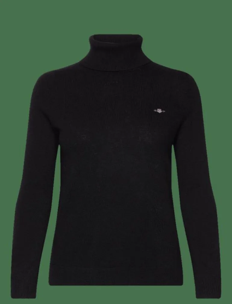 EXTRAFINE LAMBSWOOL BLEND ROLLNECK - Polotröjor