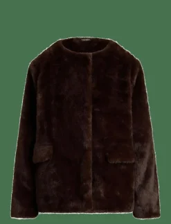 Faux-Fur Coat - Fuskpäls