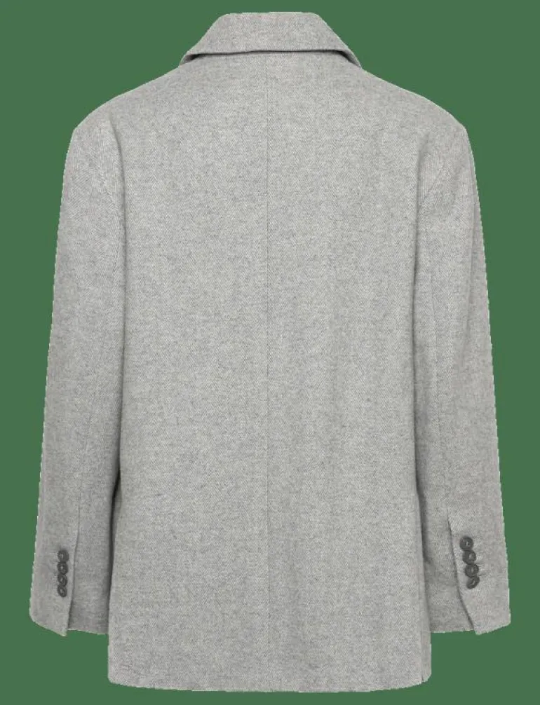 FEODORA JACKET SOFT HERRINGBONE - Enkelknäppta kavajer