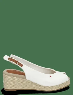 FLAG MID WEDGE ESPAD SLINGBACK - Kilklackar
