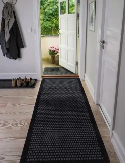 Floormat polyamide, 200x90 cm, dot design - Badrumsmatta