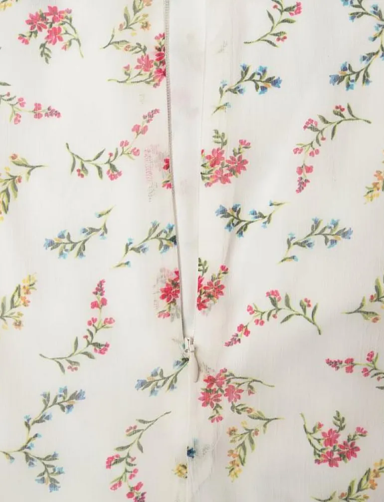FLORIANA HALLIE CRINKLE SKIRT - Midi kjolar