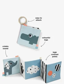 Fold-out soft book Deer friends Colour mix - Interaktiva leksaker