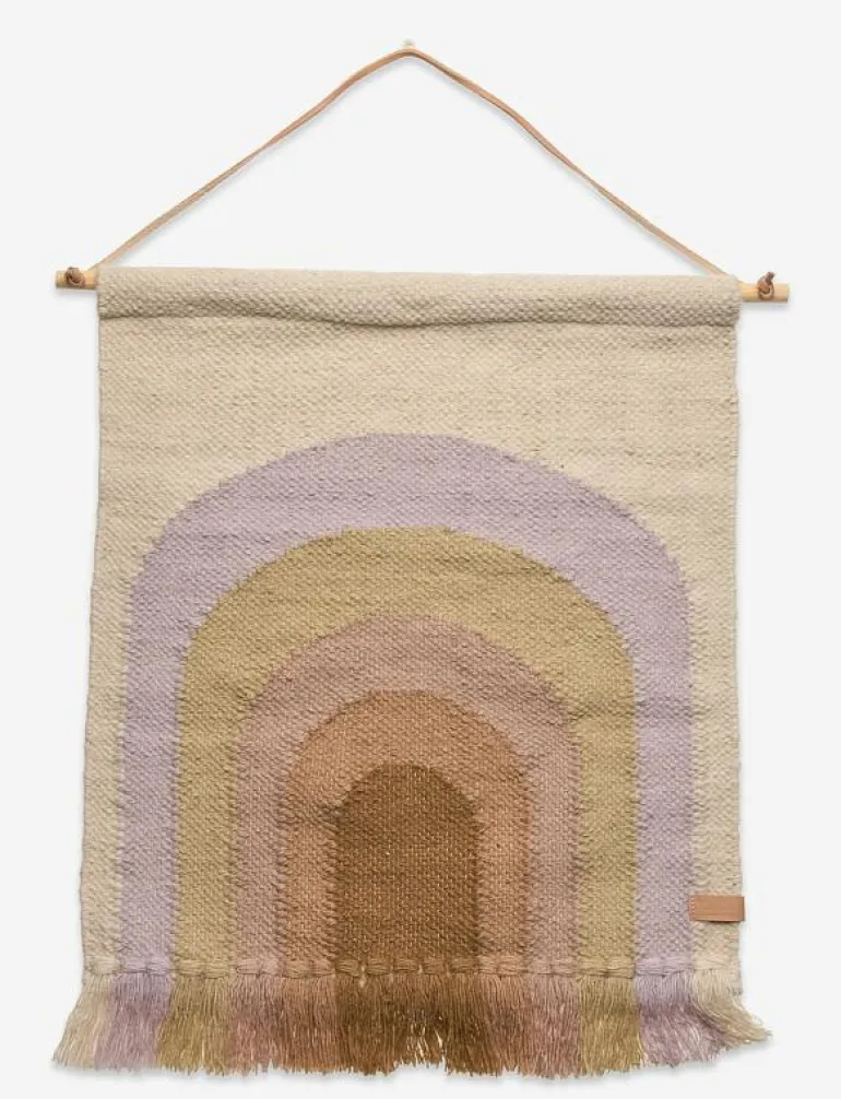 Follow The Rainbow Mini Wall Rug - Väggdekor