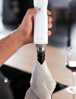 Fresh & Save, Vakuum vinförslutar set Grå - Vinöppnare & Korkskruvar