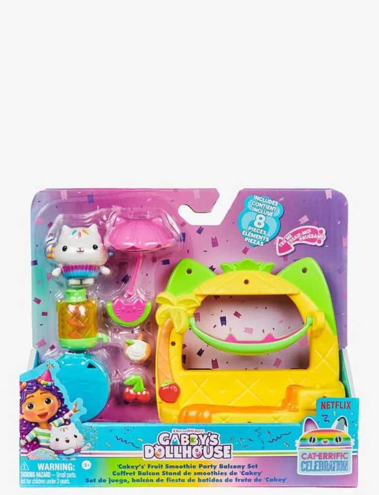 Gabby's Dollhouse Balcony Set - Cakey - Lekset