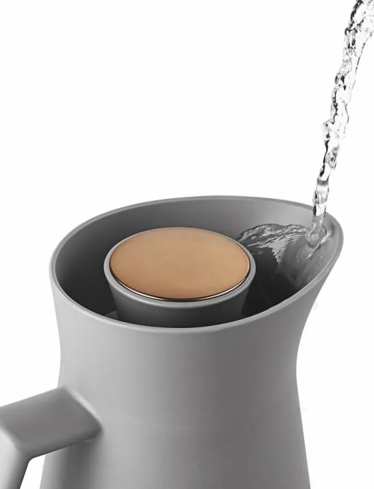 GC Vatten kokare 1,4 l ash/patinerat stål - Vattenkokare