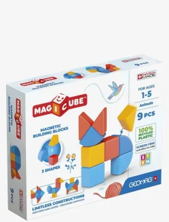 Geomag Magicube Djur 9 Delar - Byggklossar
