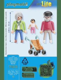 Grandparents with Baby - Playmobil Toys