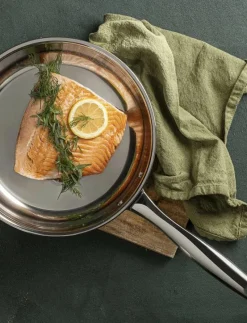 Green Cooking Frying Pan - Stekpannor