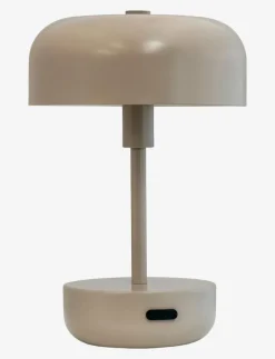 Haipot brun LED genopladelig bordlampe - Bordslampor