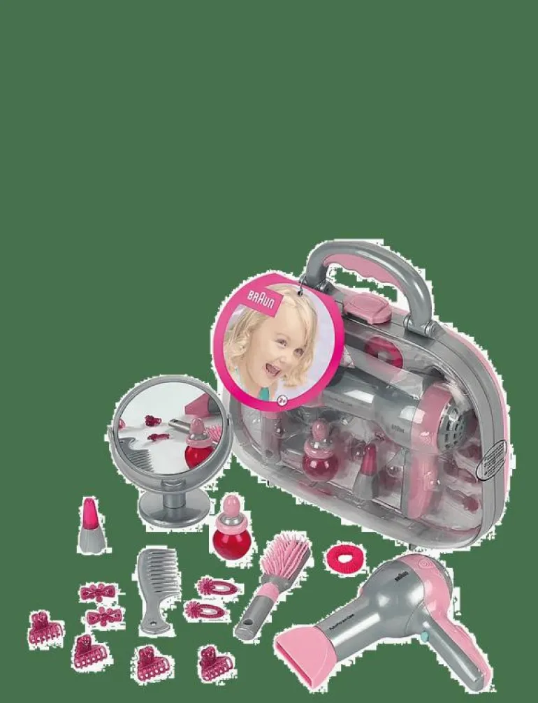 Hairstyling Case With Braun Hairdryer - Låtsassmink & Accessoar