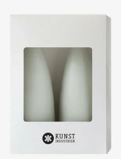 Hand Dipped Cone-Shaped Candles, 2 pack - Blockljus