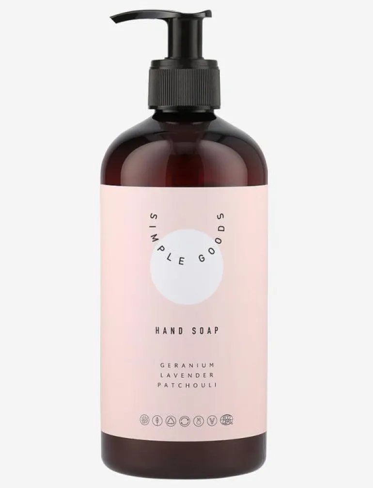 Hand Soap, Geranium, Lavender, Patchouli - Flytande tvål