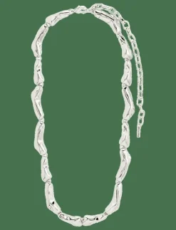 HARRISON necklace silver-plated - Statementhalsband