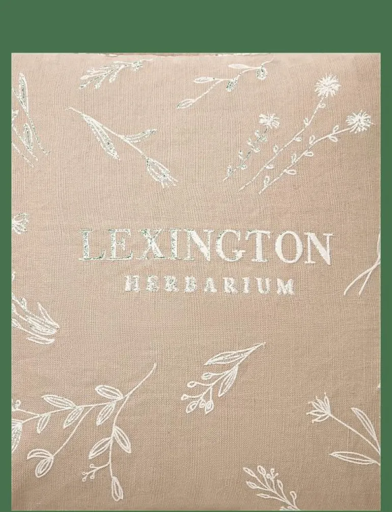 Herbarium Linen/Cotton Pillow Cover - Kuddfodral