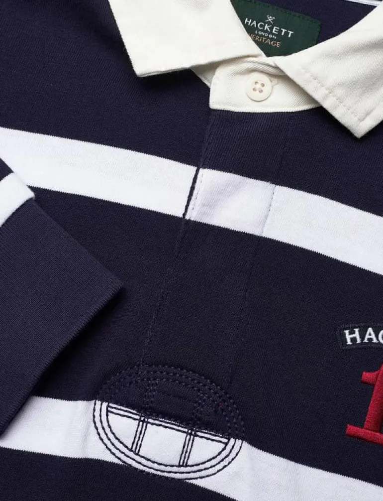 HERITAGE NBR STR RBY - Långärmade pikéer