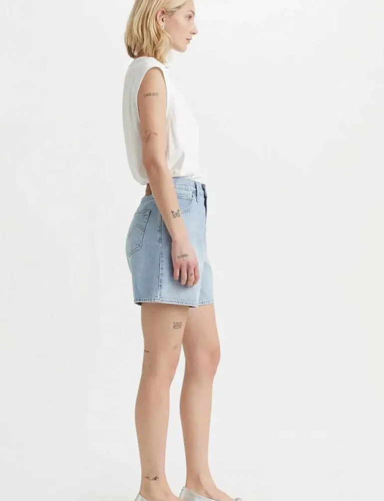 HIGH BAGGY SHORT FAR AND WIDE - Jeansshorts