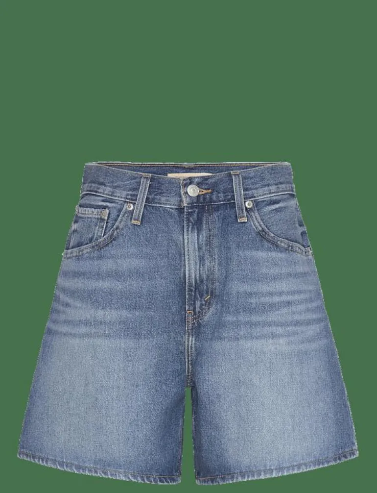 HIGH BAGGY SHORT WORN MEMORY S - Jeansshorts