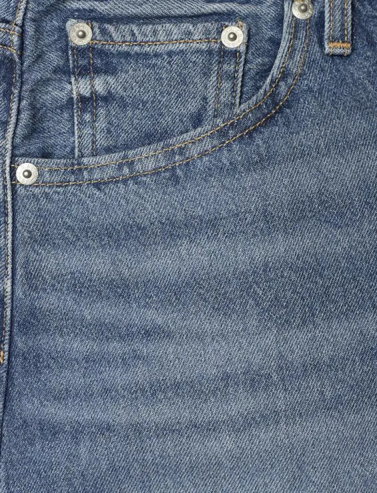 HIGH BAGGY SHORT WORN MEMORY S - Jeansshorts