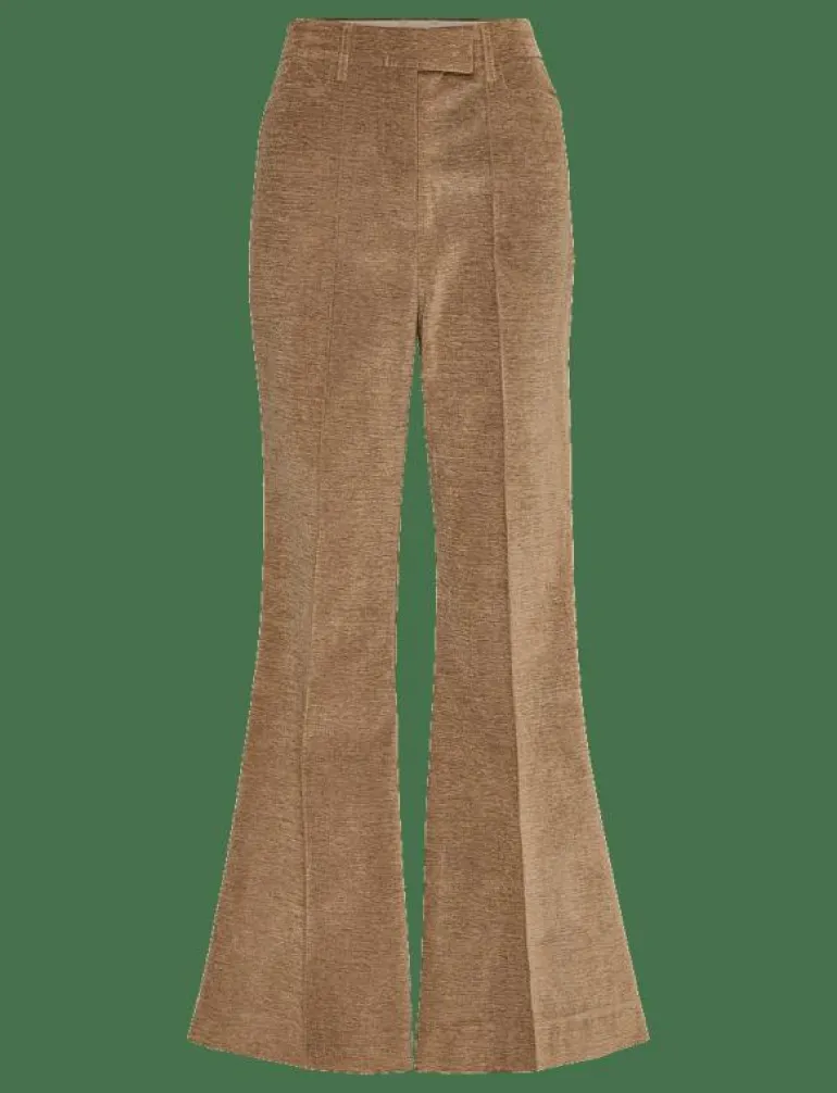High Waist Flared Pants - Utsvängda byxor