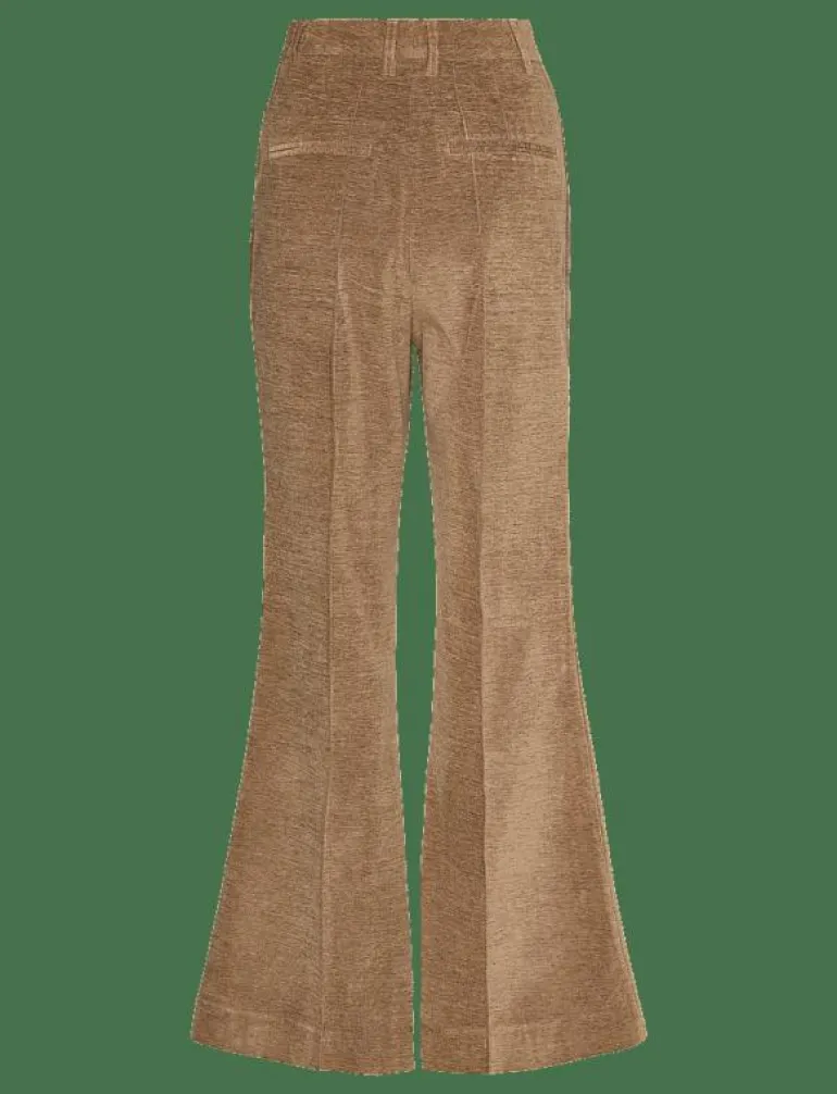 High Waist Flared Pants - Utsvängda byxor