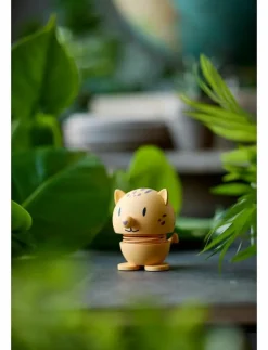 Hoptimist Soft Leopard S Yellow - Skulpturer & Porslinsfigurer