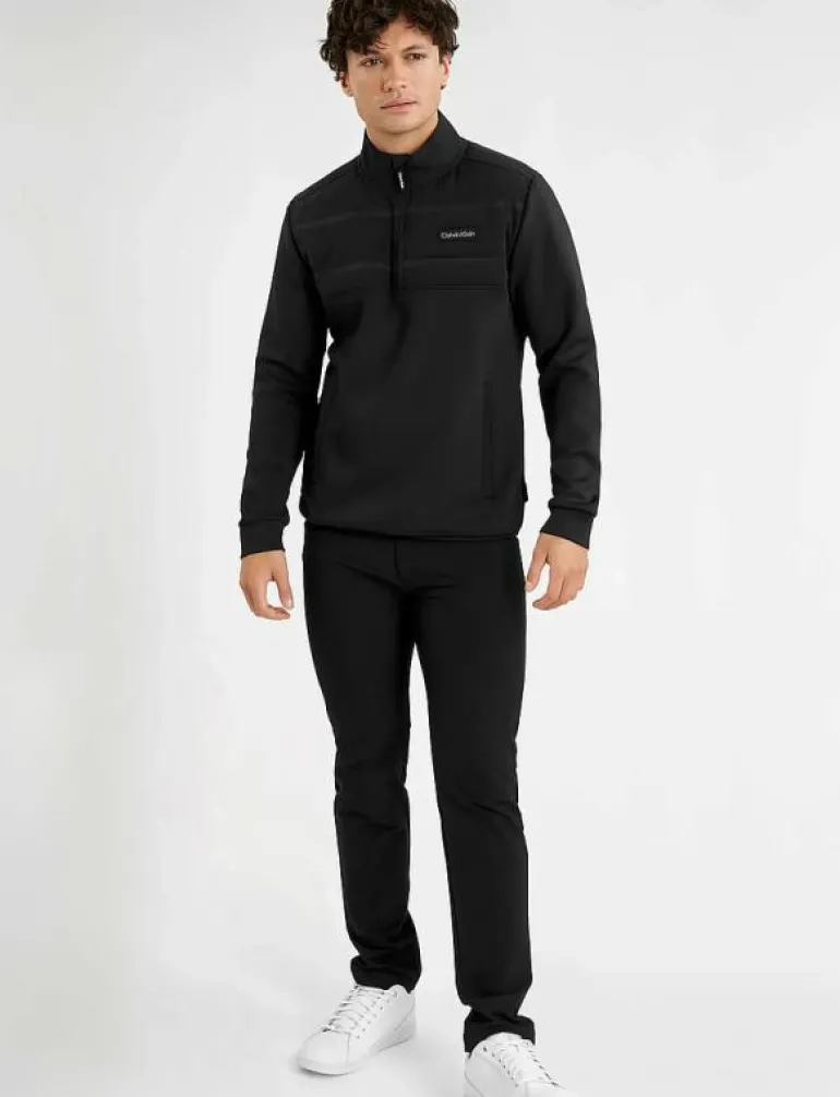 HOUSTON HYBRID HALF ZIP - Underställströja