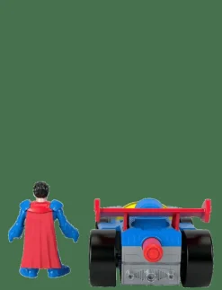 Imaginext DC Super Friends Metal Force Supermobile Toy Car & Superman Action Figure Set - Film & Sagofigur