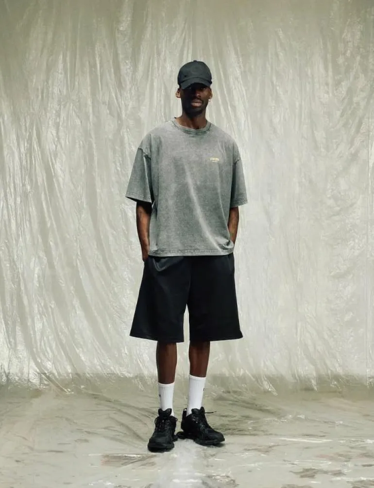 Isnurh Basement Wide Track shorts - Casual shorts